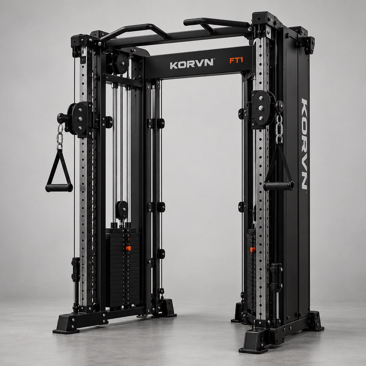 KORVN FT1 functional trainer, studio render
