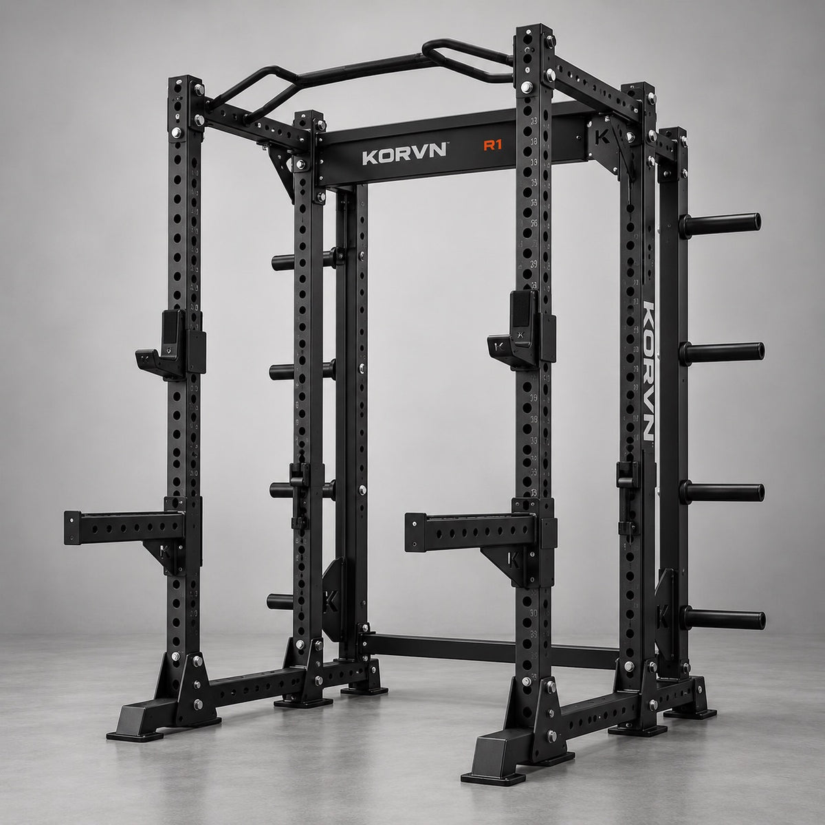 KORVN R1 power rack, studio render