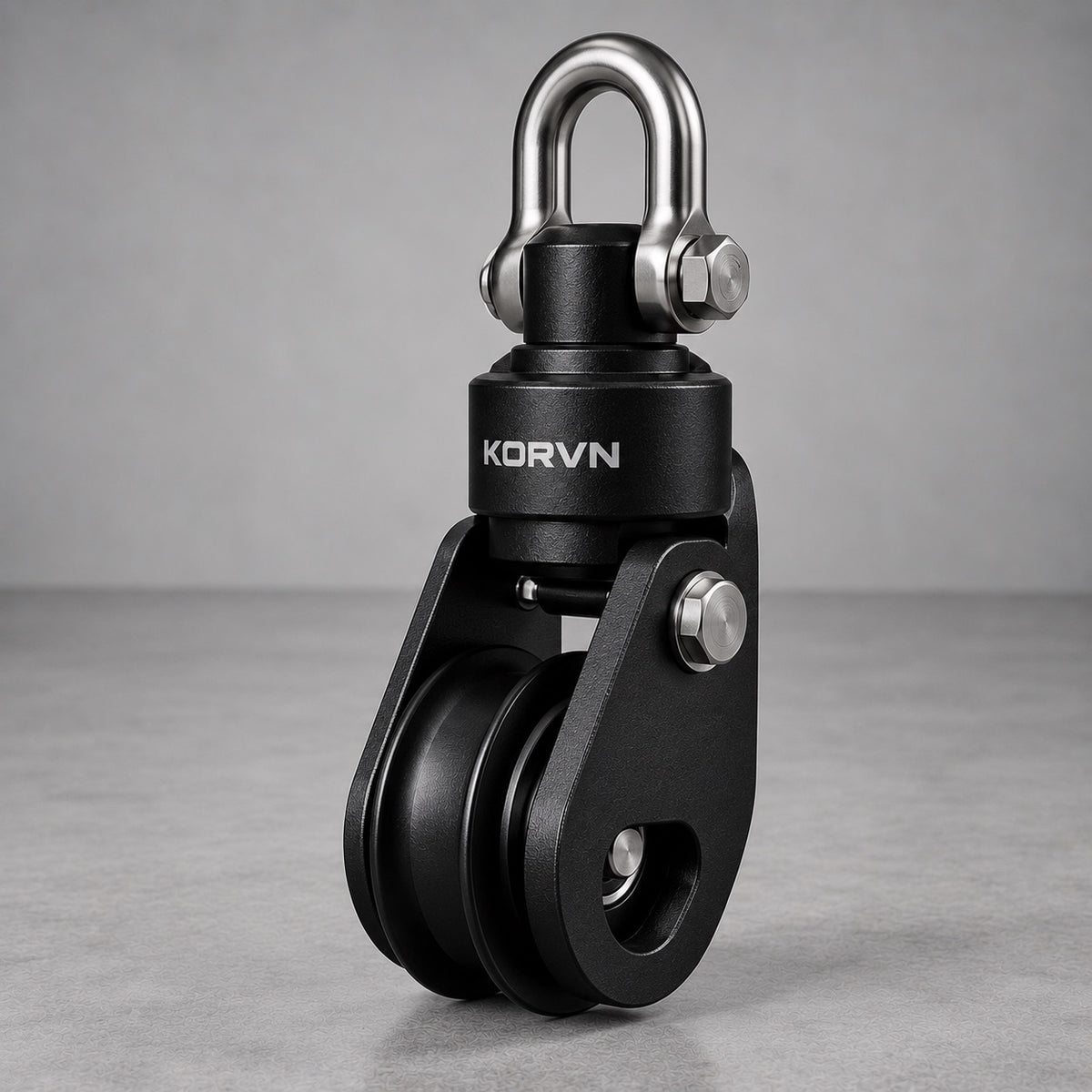 KORVN swivel pulley assembly