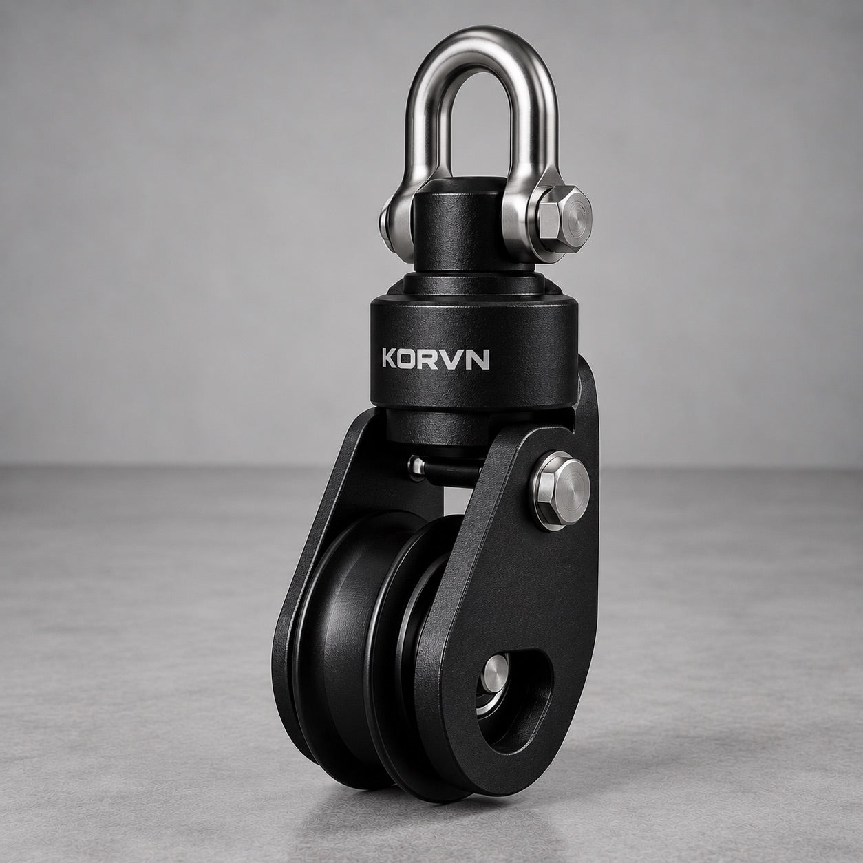KORVN swivel pulley assembly